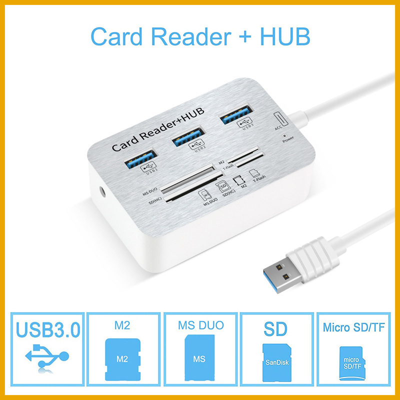 Usb Hub 7 Port - Hub USB Tipo C 3.0 7