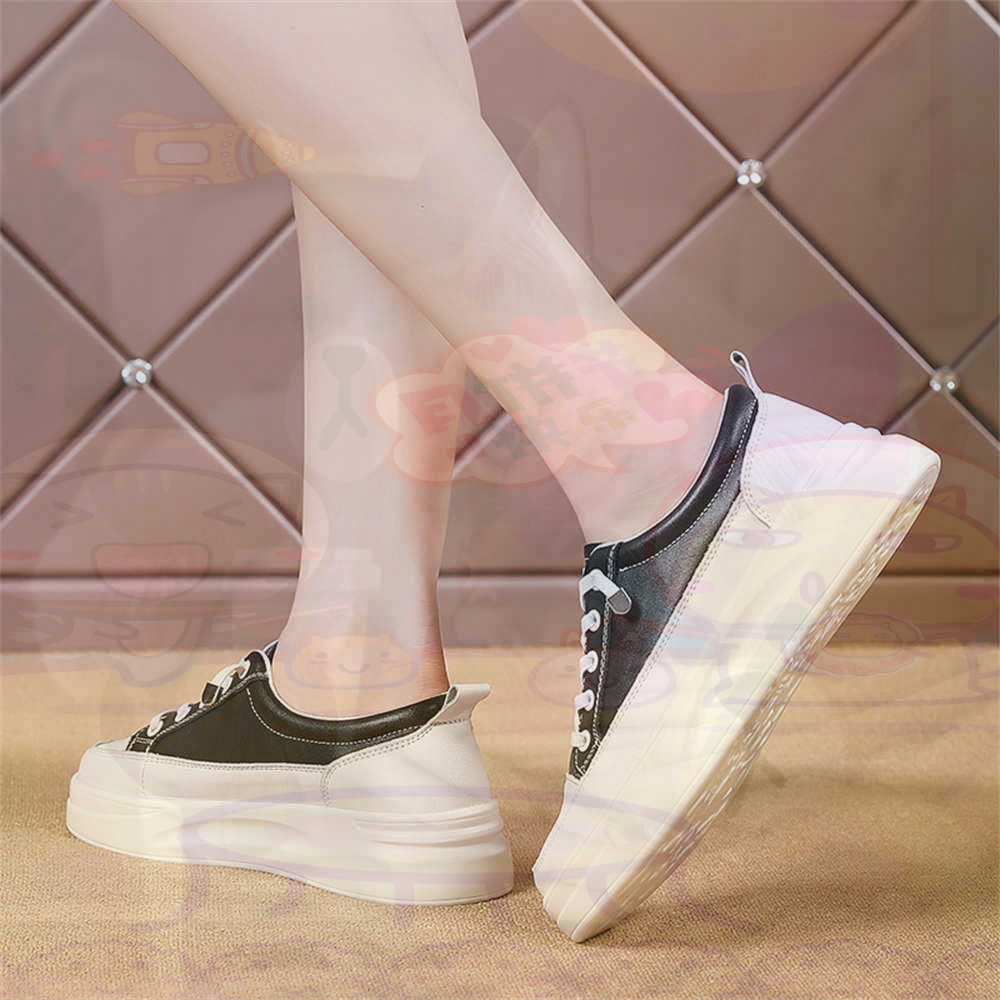Tech Accessories Dropshipping - Lace-up chunky mocassins mulher skate sapatos