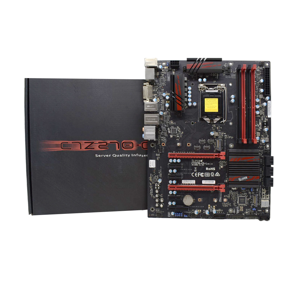 Intel Cpu Core I7 - Placa-Mãe Supermicro Nova C7Z270-CG-L Z270 LGA