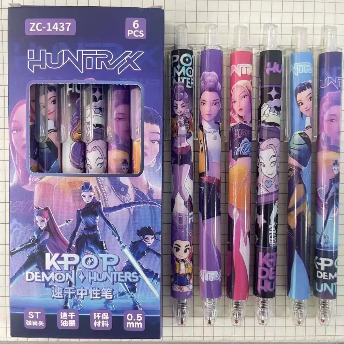Tech Accessories For Office - Caneta Retrátil Anime Lumi Mila Zoi