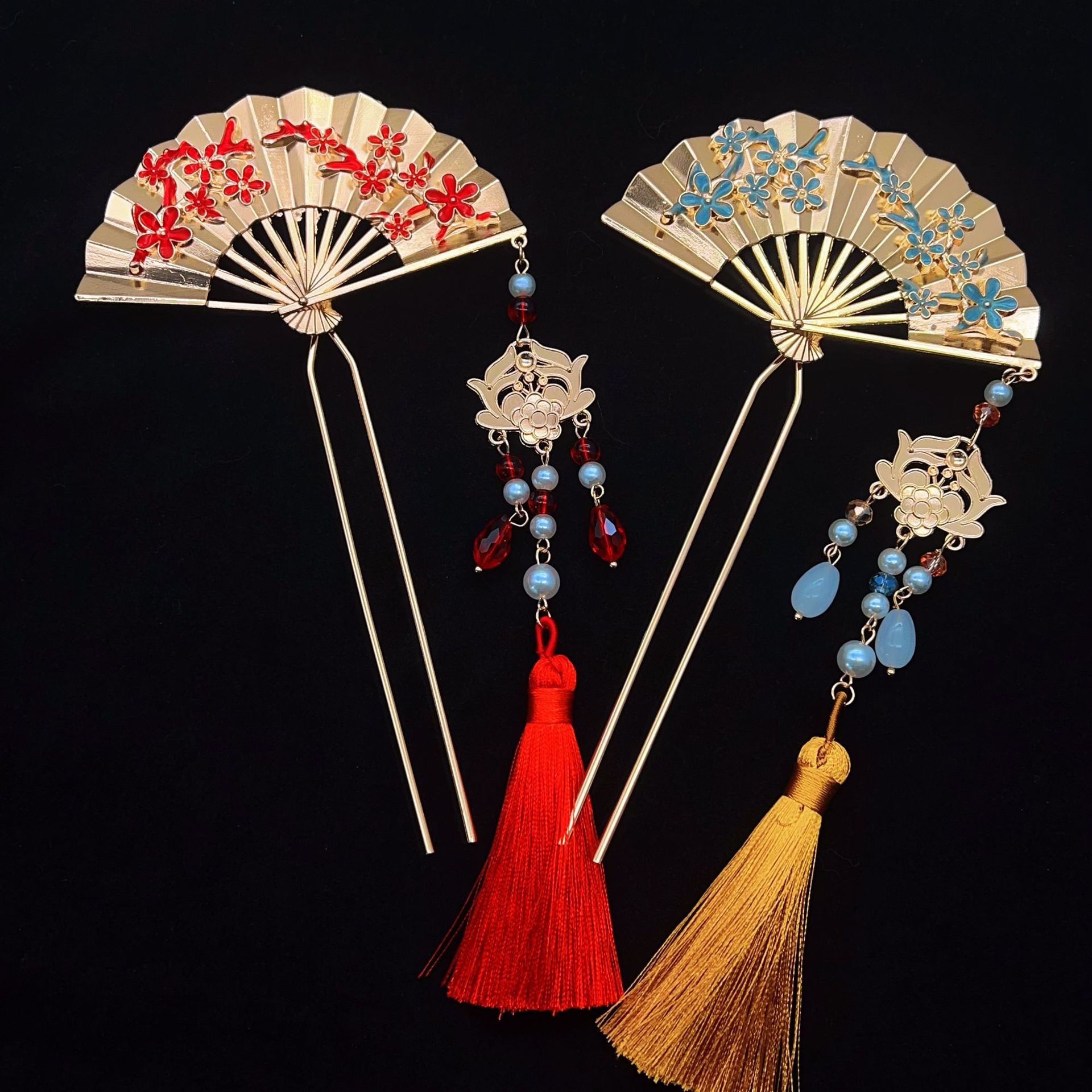 Tech Accessories Women - Novo estilo chinês ventilador nacional borla