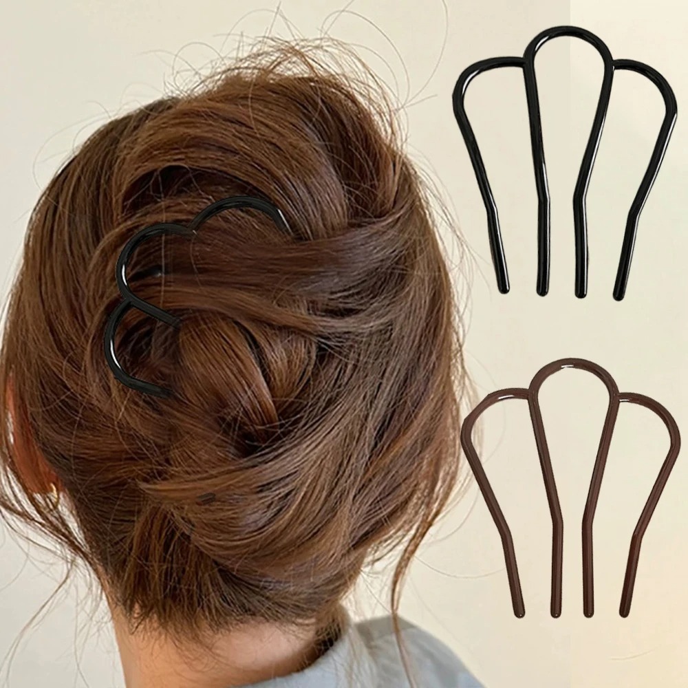 Tech Accessories Women - Elegantes Grampos de Cabelo em Acrílico