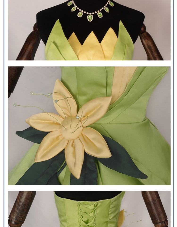Fantasia de princesa tiana, fa - Tech Accessories Women avaliação e preço