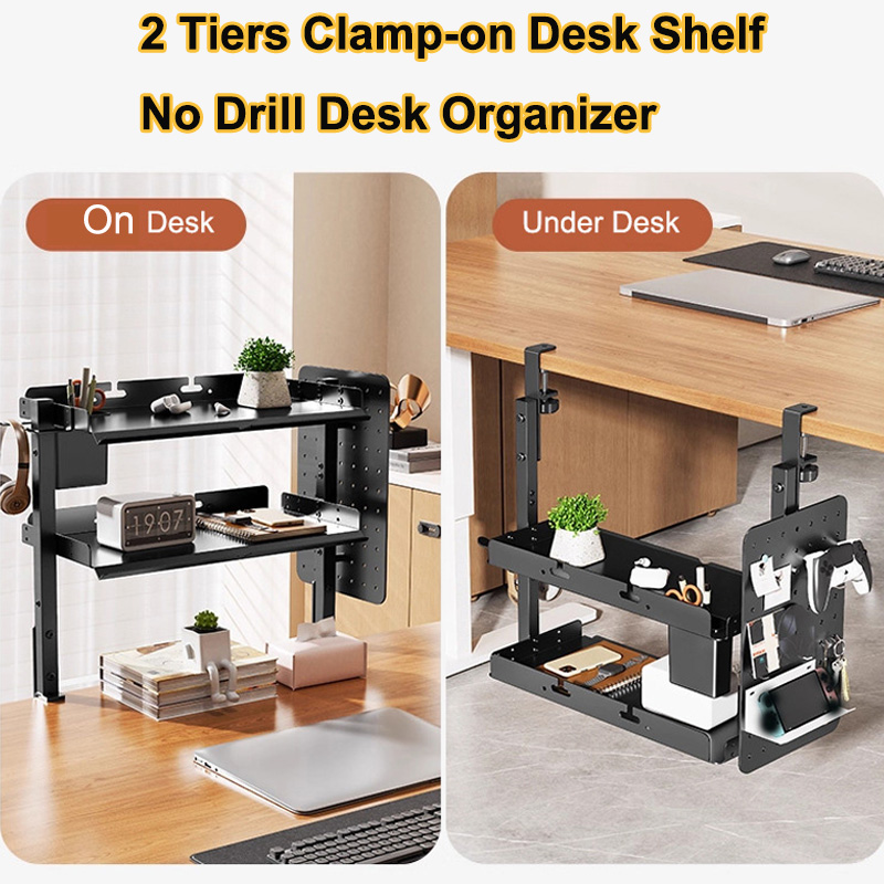 Prateleira de 2 Níveis de 14 P - Tech Accessories Desk avaliação e preço