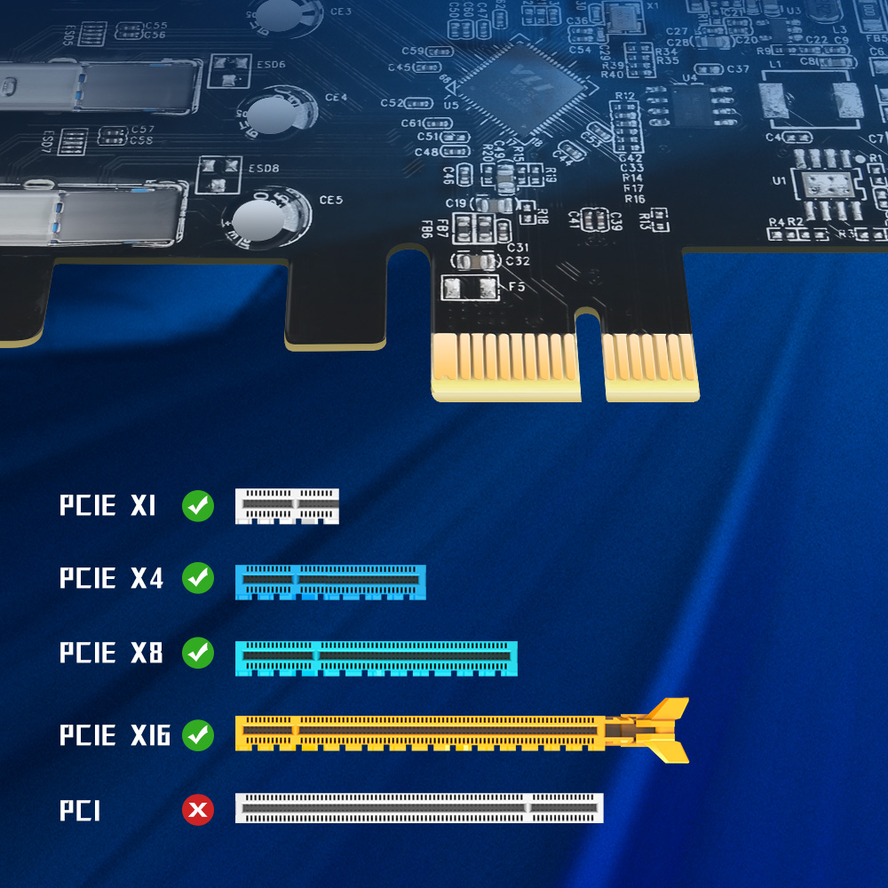 Placa de Expansão USB 3.0 PCI- - Usb Hub 7 Port avaliação e preço