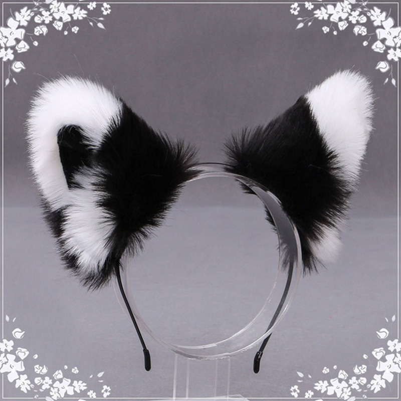 Tiara de Pelúcia Orelhas de Ga - Tech Accessories Women avaliação e preço