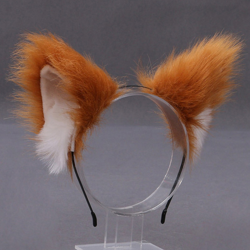 Tiara de Pelúcia Orelhas de Ga - Tech Accessories Women avaliação e preço