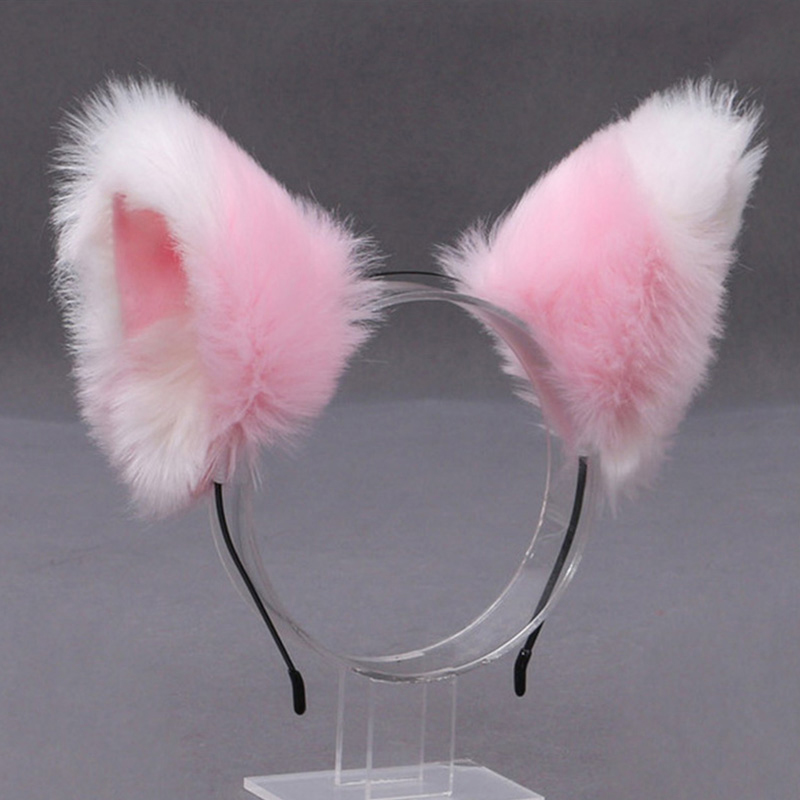 Tiara de Pelúcia Orelhas de Ga - Tech Accessories Women avaliação e preço