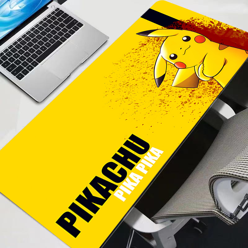Mouse pad grande p-pikachu bor - Tech Accessories Desk avaliação e preço