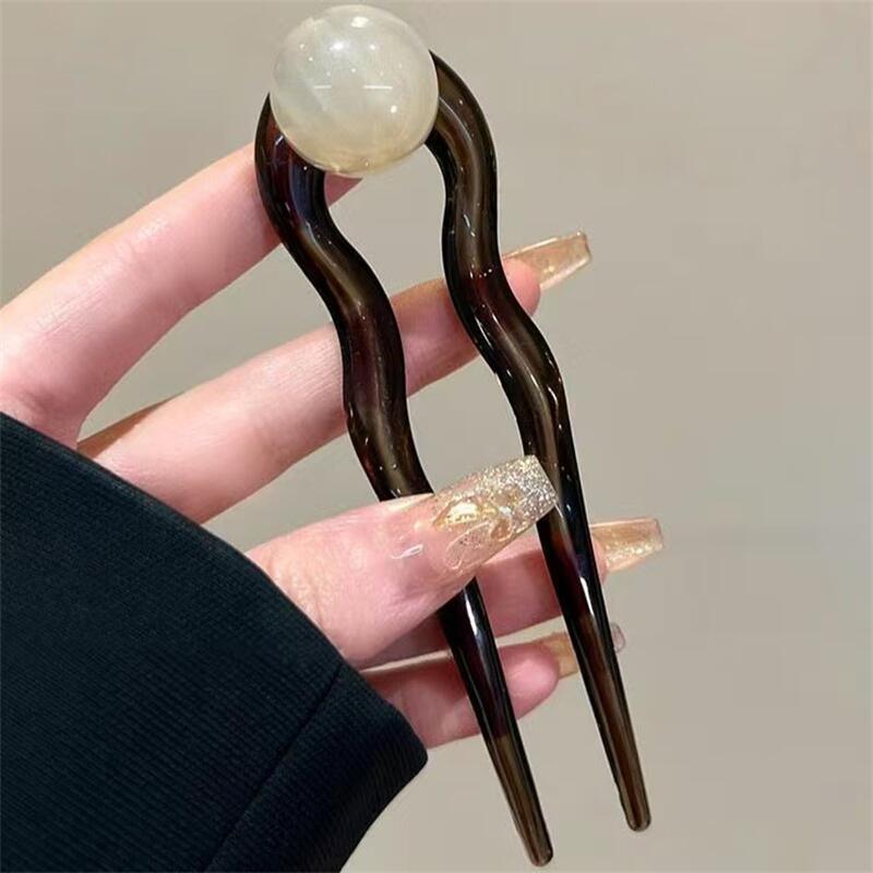 Grampo de Cabelo em Acrílico c - Tech Accessories Women avaliação e preço