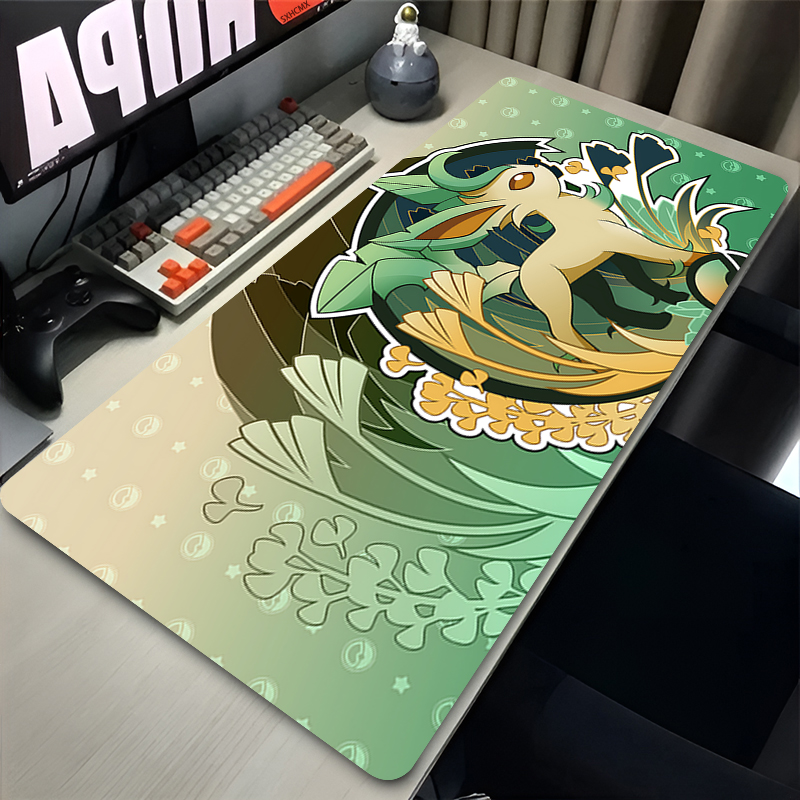 Mouse Pad Gamer P-pokemon Leaf - Tech Accessories Desk avaliação e preço