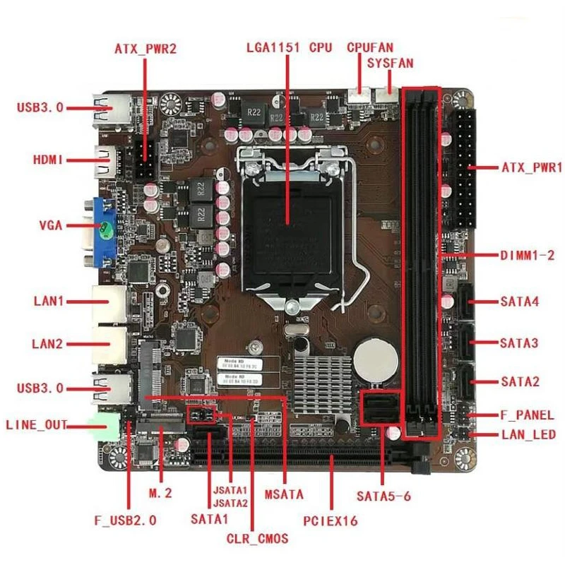 Placa-Mãe Mini-ITX B365 LGA 11 - Intel Cpu Core I7 avaliação e preço
