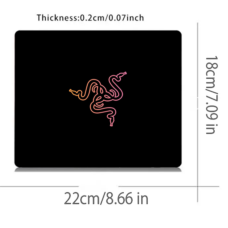 Razer luxo mouse pad anime gam - Tech Accessories Desk avaliação e preço