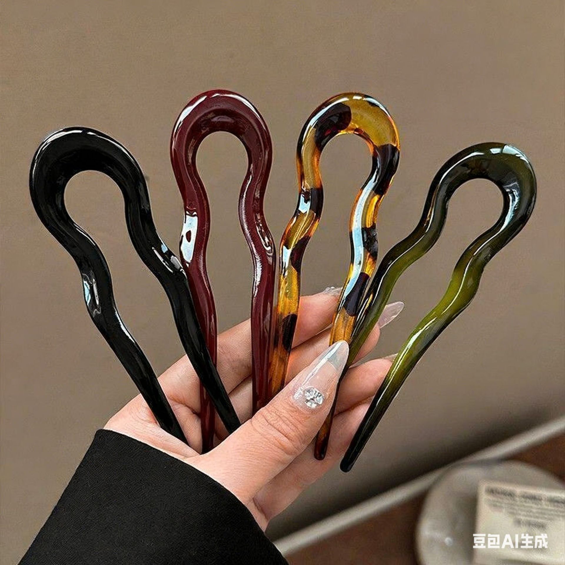 Elegante Grampo de Cabelo em A - Tech Accessories Women avaliação e preço