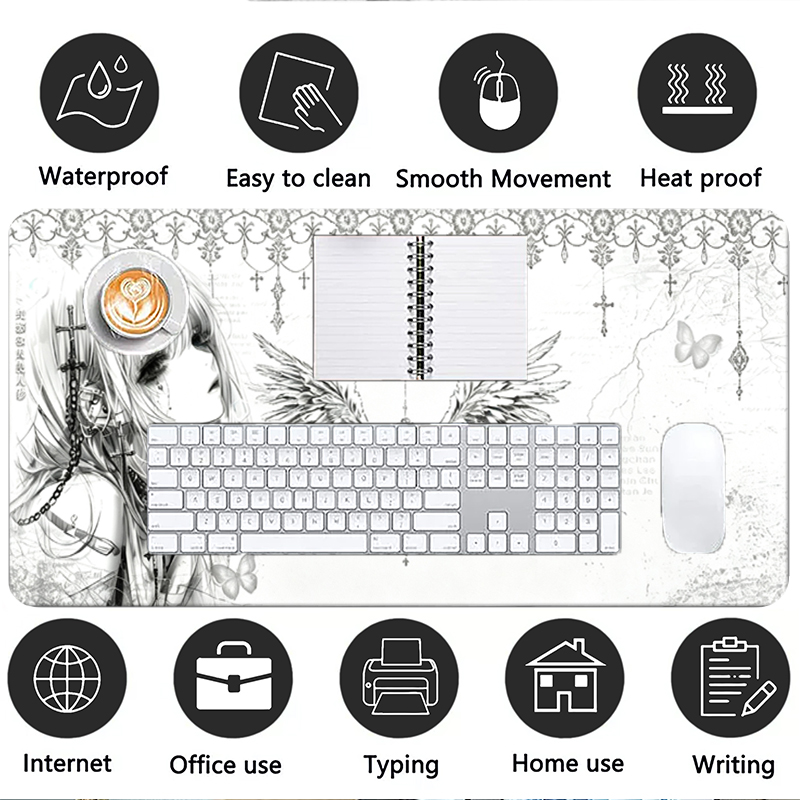 Mousepad de Couro Preto e Bran - Tech Accessories Desk avaliação e preço